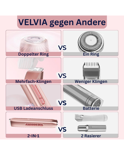 VELVIA™ 2-in-1 Bikini-Trimmer