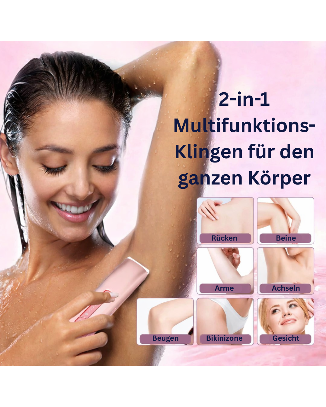 VELVIA™ 2-in-1 Bikini-Trimmer